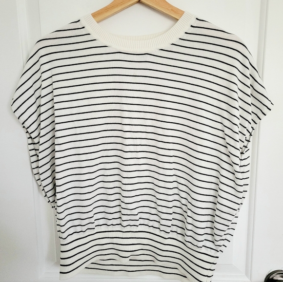 Banana Republic Factory Sweaters - Banana Republic Factory Stripe Sweater Sz M